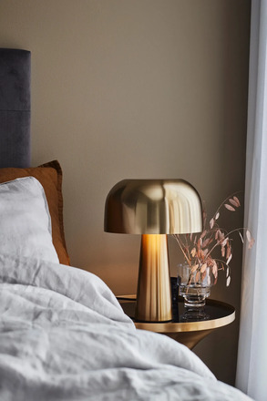 Markslöjd stolní lampa Blanca bronzová