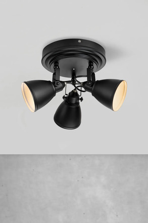 Markslöjd Fjällbacka stropní bodové svítidlo černé