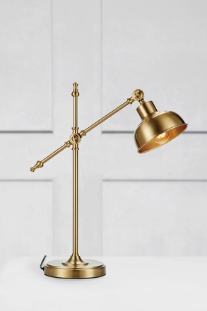 Markslöjd stolní lampa Grimstad mosaz