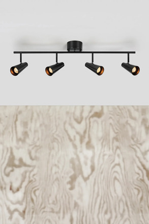 Markslöjd Crest stropní bodové svítidlo černé