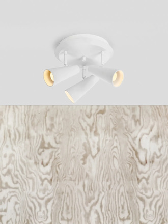 Markslöjd Crest stropní bodové svítidlo bílé kulaté