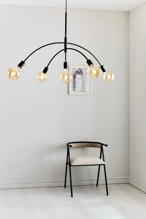 Markslöjd Crux závěsné svítidlo černé