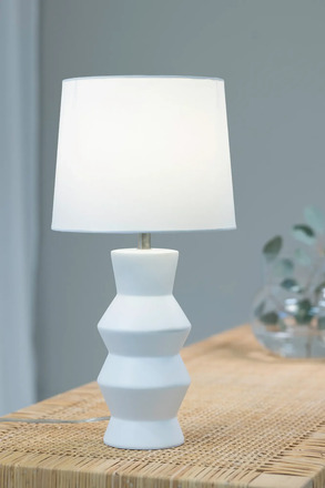 Markslöjd stolní lampa Sienna bílá