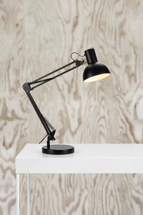 Markslöjd stolní lampa Architect černá