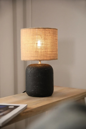 Markslöjd stolní lampa Montagna černá 32 cm