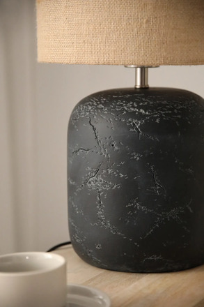 Markslöjd stolní lampa Montagna černá 45 cm