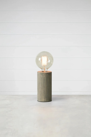 Markslöjd stolní lampa Legna šedá 20 cm