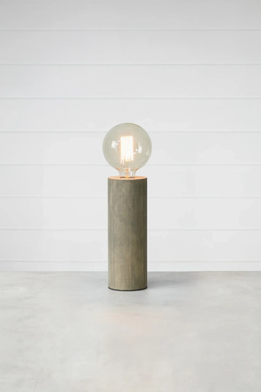 Markslöjd stolní lampa Legna šedá 28 cm