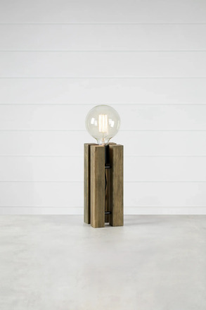 Markslöjd stolní lampa Lodge hnědá 28 cm