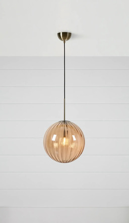 Markslöjd Fengari závěsné svítidlo jantarové