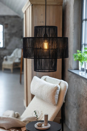 Markslöjd Soga závěsné svítidlo černé