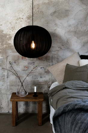 Markslöjd Florence závěsné svítidlo černé 50 cm