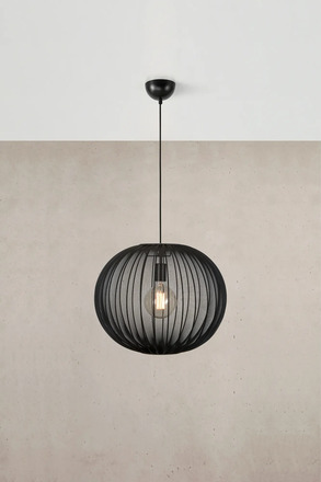 Markslöjd Florence závěsné svítidlo černé 50 cm