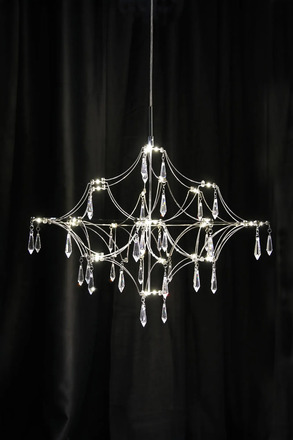 Markslöjd Efesos lustr ocel 60 cm