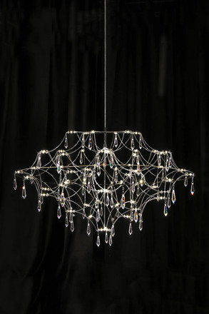 Markslöjd Efesos lustr ocel 80 cm