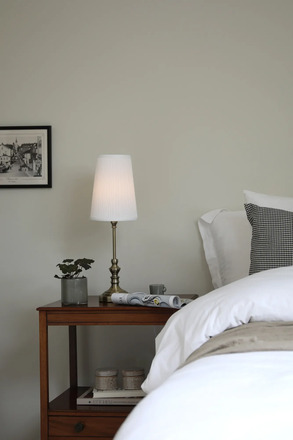 Markslöjd stolní lampa Noble, mosaz, 56 cm