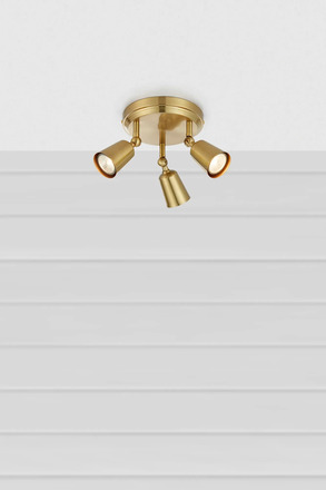 Markslöjd Tiny bodové svítidlo mosazné