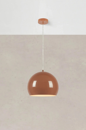 Markslöjd Pop závěsné svítidlo hnědé 28 cm