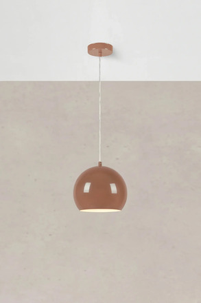 Markslöjd Pop závěsné svítidlo hnědé 20 cm