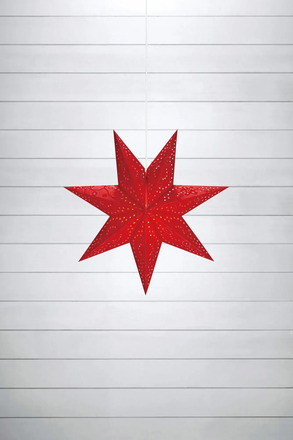 Markslöjd Aratorp červená závěsná hvězda 45 cm
