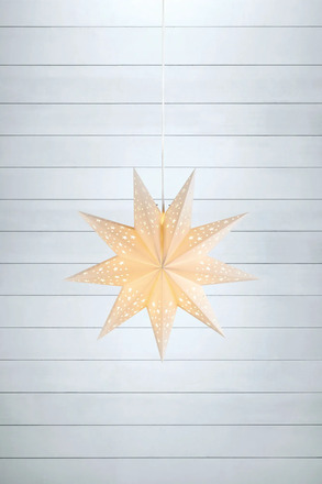 Markslöjd Solvalla bílá závěsná hvězda 45 cm