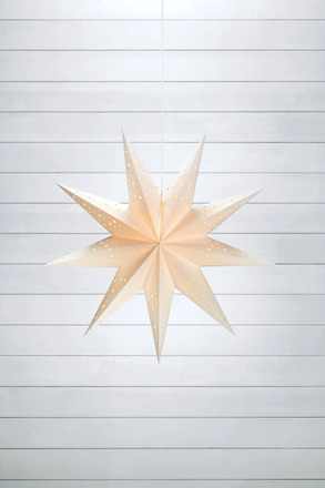 Markslöjd Solvalla bílá závěsná hvězda 75 cm