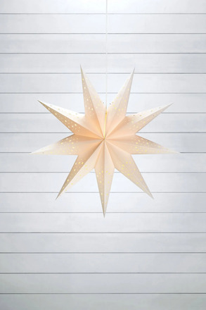 Markslöjd Solvalla bílá závěsná hvězda 75 cm