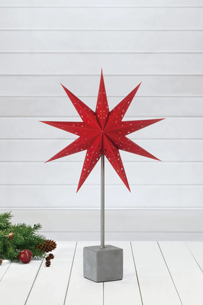 Markslöjd Hard červená hvězda na stůl