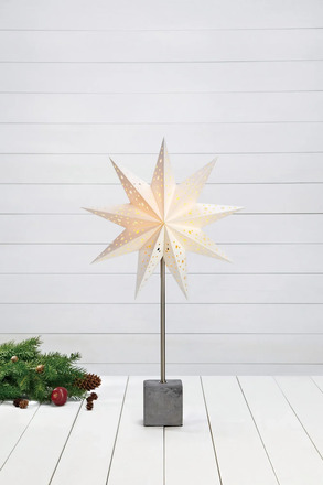 Markslöjd Hard bílá hvězda na stůl
