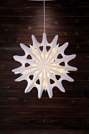 Markslöjd Alnäs bílá závěsná hvězda 55 cm