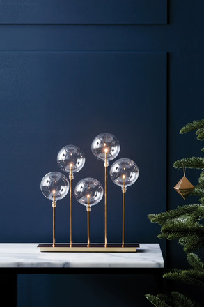 Markslöjd Mäster zlatý svícen