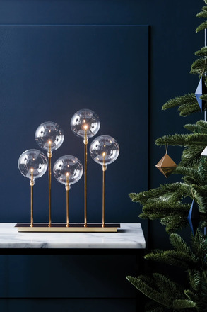 Markslöjd Mäster zlatý svícen