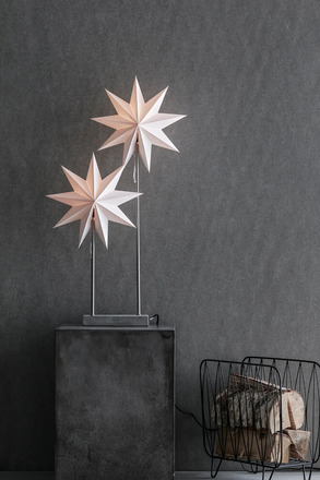 Markslöjd Duva bílá dvojitá hvězda na stůl