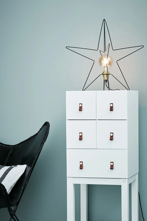 Markslöjd Asterix černá hvězda na stůl