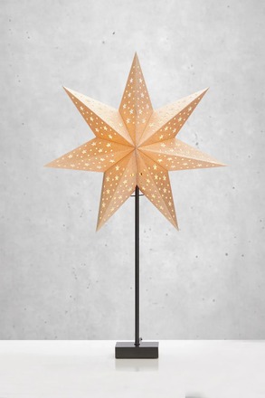 Markslöjd Solvalla zlatá hvězda na stůl