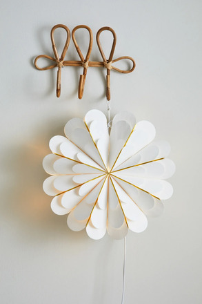 Markslöjd Marigold bílá závěsná hvězda 45 cm