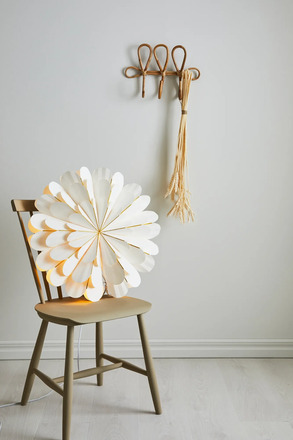 Markslöjd Marigold bílá závěsná hvězda 60 cm