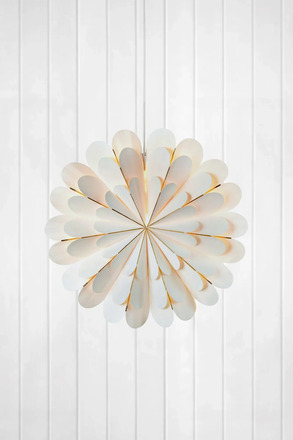 Markslöjd Marigold bílá závěsná hvězda 60 cm