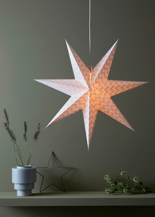 Markslöjd Admira bílá závěsná hvězda 60 cm