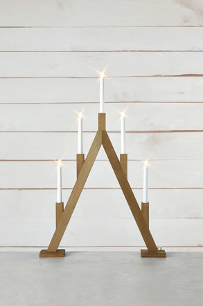 Markslöjd Bjurfors dřevěný vánoční svícen 77 cm