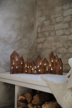 Markslöjd View hnědá vánoční dekorace