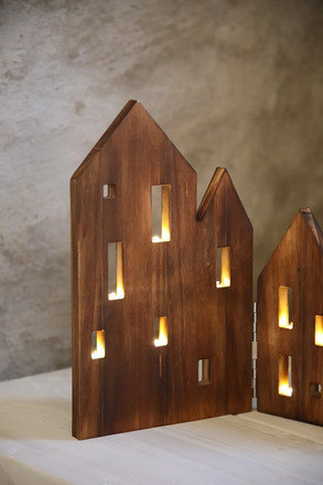 Markslöjd View hnědá vánoční dekorace