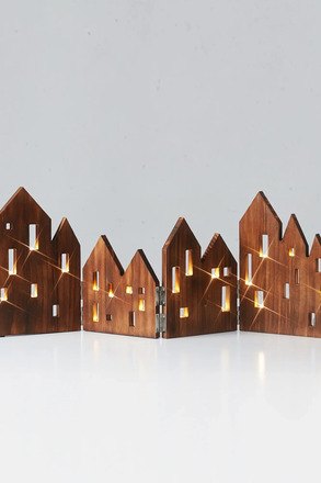 Markslöjd View hnědá vánoční dekorace