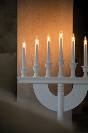 Markslöjd Torpa adventní bílý svícen