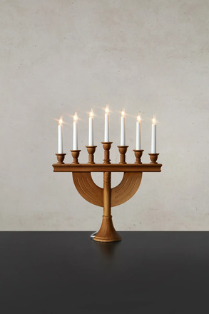 Markslöjd Torpa hnědý adventní svícen