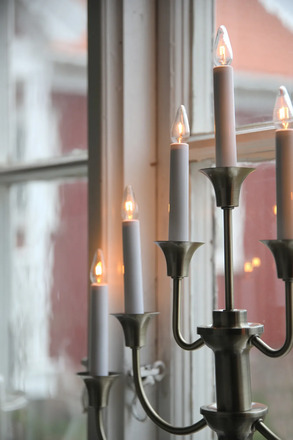 Markslöjd Gylling mosazný vánoční svícen