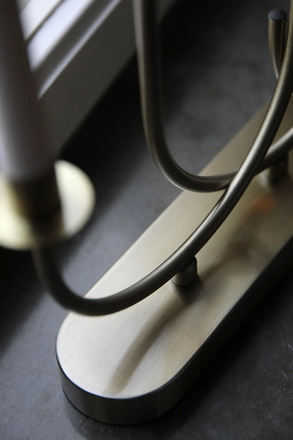 Markslöjd Soro adventní mosazný vánoční svícen