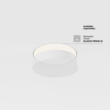 MAYTONI Stropní svítidlo Zon 36W 120d C032CL-36W3K-RD-MG