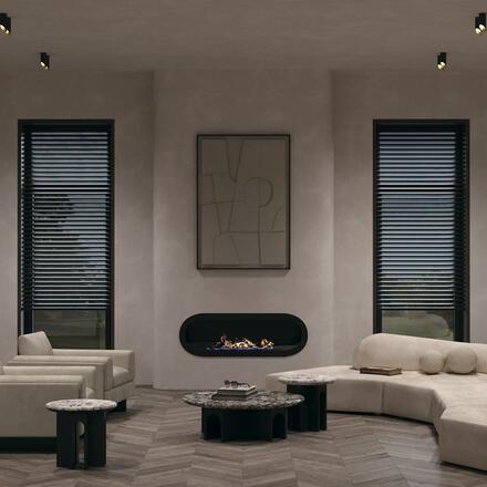 MAYTONI Stropní svítidlo Lipari C044CL-01-15GU10-B