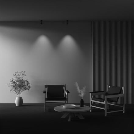 MAYTONI Stropní svítidlo FOCUS LED 12W 50d C056CL-L12W3K-W-BS